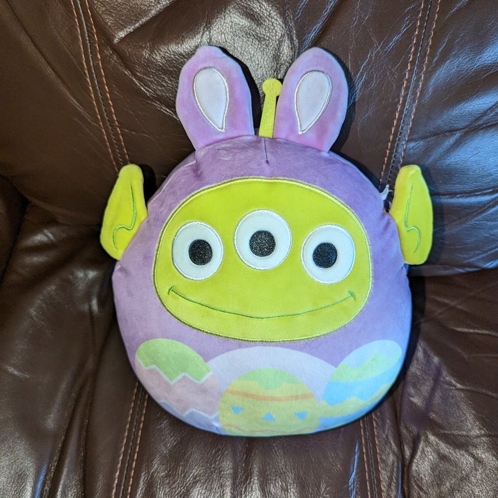 Easter Fun!  Special Squishmallow Disney Toy Story Alien with Bunny Ears